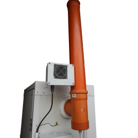 Huzatfokozó ipari kivitelű füstölőkamrához - 70 m3/h